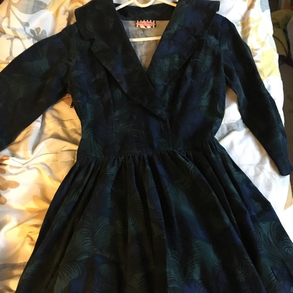 Pinup girl unicorn birdie dress.